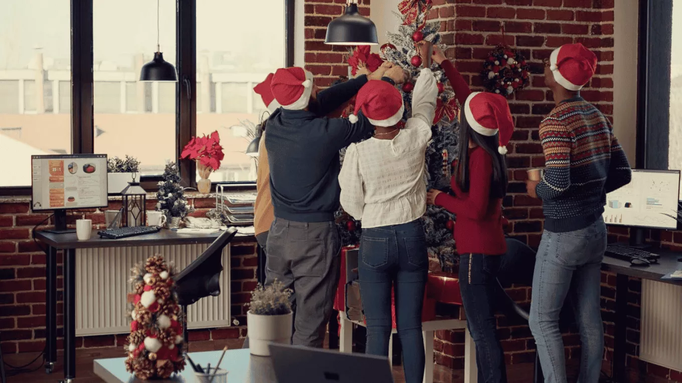 navidad en el trabajo 