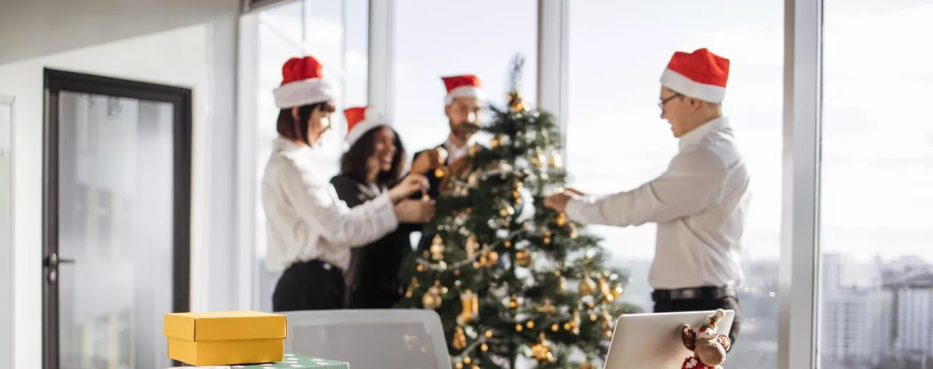 Bienestar laboral durante Navidad 