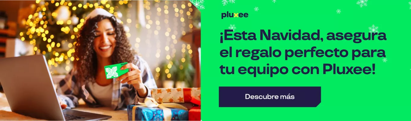 ¡Esta navidad, asegura el regalo perfecto para tu equipo con Pluxee! 