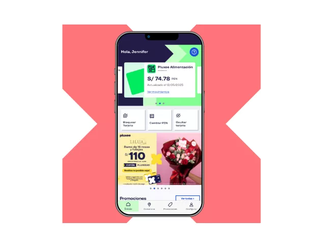 Imagen muestra una promoción en el smartphone