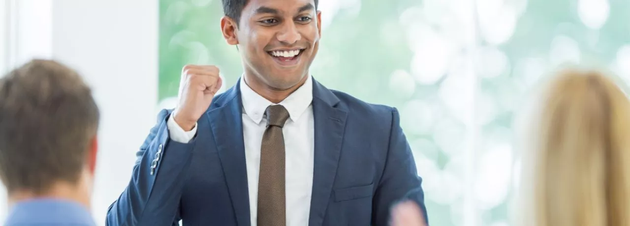 colaborador motivado