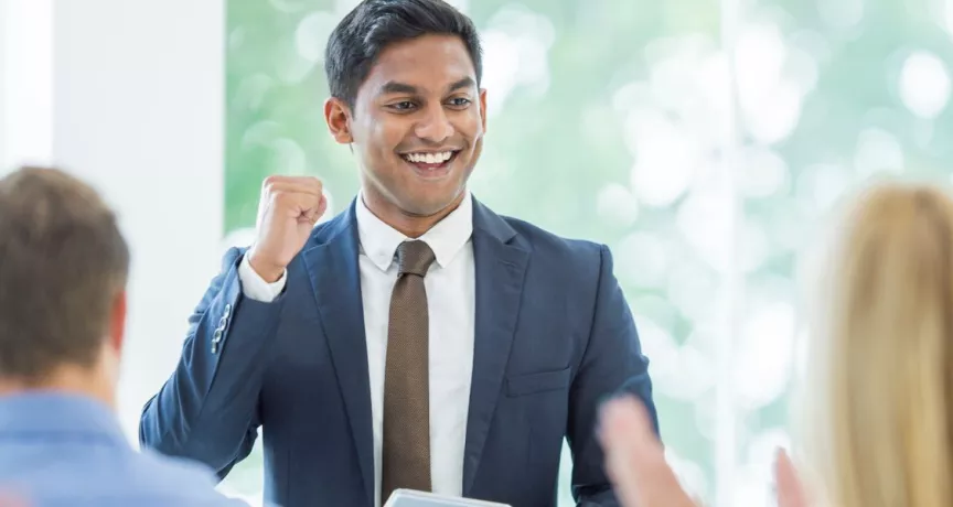 colaborador motivado