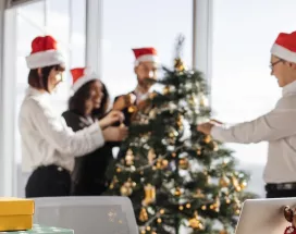 Bienestar laboral durante Navidad