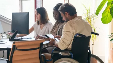 diversidad en la oficina