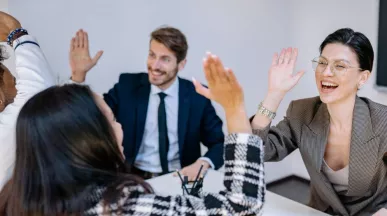 Equipo de trabajo motivado