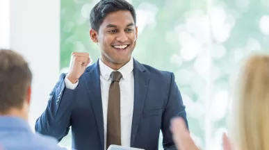 colaborador motivado