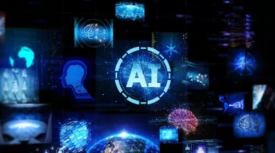 Inteligencia artificial para empresas con visualización de datos, redes neuronales y tecnología digital aplicada a la gestión de Recursos Humanos.
