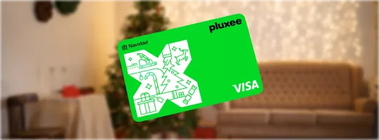 Tarjeta Pluxee Navidad